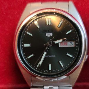 COPY - Men's Seiko 5 - recessed crown